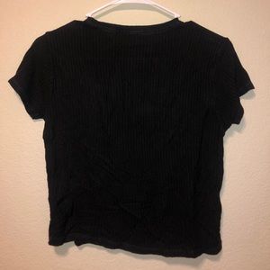 black brandy melville crop top